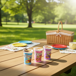 कारखाने की प्रत्यक्ष आपूर्ति ओएम ठोस मिठाई जाम उंगली बिस्किट चॉकलेट सॉस कप कैंडी चाओआन लुयुआन हलाल 12 महीने - Product Image 5