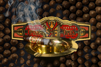 Bracelet Opus X Forbidden Cigar Band, anneau de cigare, marques emblématiques du patrimoine, anneau en papier de cigare à relief gaufré