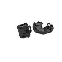 Snap on Split Ferrite Core Clamp Choke EMI Noise Filter for Electronic Equipment Wiring 8mm Inner Diameter 80B
