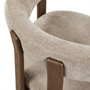 Silla de <span class=keywords><strong>Comedor</strong></span> Moderna JP <span class=keywords><strong>para</strong></span> Cocina o Restaurante, con Marco de Madera y Tapizado, con Reposabrazos - Product Image 5