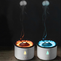 Humidificateur d'air avec diffuseur de flamme volcanique et lumière LED, nouvel arrivage, 350ml, 24V
