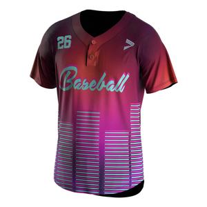 Camiseta de Béisbol Personalizada al por Mayor para Niños, Camiseta de Béisbol Blanca Personalizada al por Mayor para Hombre con Botones - Product Image 1