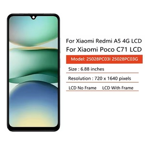 Écran tactile LCD de haute qualité 6,88 pouces pour <span class=keywords><strong>Xiaomi</strong></span> Redmi A5 25028PC03G Poco C71 – Remplacement d'écran - Product Image 2