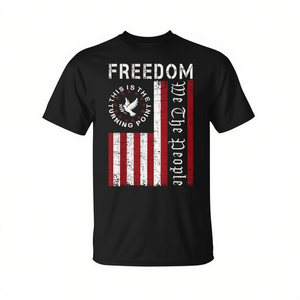 Camiseta con la bandera de Estados Unidos, This Is The Turning Point American Freedom - Product Image 2