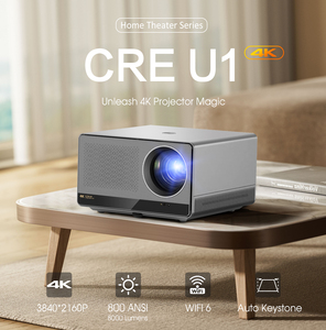 Proyector de Video LCD Inteligente UHD 3840*2160P True <span class=keywords><strong>4K</strong></span> con Enfoque Automático y Ajuste Automático de Pantalla para Aulas y Negocios - Product Image 4