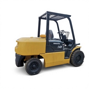 Used Forklift Komatsu FD50 5Ton Warehouse <b>Lift</b> with Motor Original Japanese <b>Engine</b> Well-Maintained in Stock for Global Delivery - Product Image 1