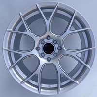 Llantas de Aleación de Venta Caliente de 14, 15 y 16 Pulgadas 4x100, con Cara Maquinada y Fundida
