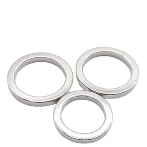 High Temperature Resistant D19-14*5 Neodymium Magnet Ring Spot Strong Magnetic Straight Hole Magnet
