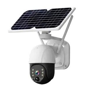 IP Outdoor Night Vision Two-Way Audio Wi-Fi Video Surveillance Wireless Wifi Security Solar Camera