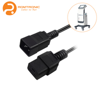 Câble d'alimentation Iec C13 C14 Sata Uk Pc alimentation 3 broches 14 Awg ordinateur portable Tv câble d'alimentation de bureau