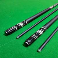 Queue de billard en fibre de carbone à tête en cuir fendue 1/2 de 10mm avec une sensation de douceur et une forte sensation de frappe