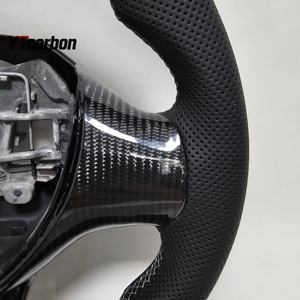 Volant en Fibre de Carbone Véritable Personnalisé Style Course pour YTcarbon 208 208s <span class=keywords><strong>308</strong></span> 308s GT <span class=keywords><strong>GTI</strong></span> – Pièces Automobiles et Accessoires Intérieurs - Product Image 5