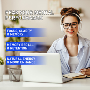Cápsulas de Hongos de Marca Privada, Apoyo Inmunológico, Promueve la Concentración, Claridad Mental, Mejora la Memoria, Aumenta la Energía, Suplemento para la Función Cognitiva - Product Image 6