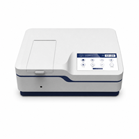 Spektrofotometer UV-Vis Kinerja Tinggi 190-1100nm Sinar Ganda Layar Sentuh 10,1 Inci Lampu Xenon untuk Analisis Laboratorium
