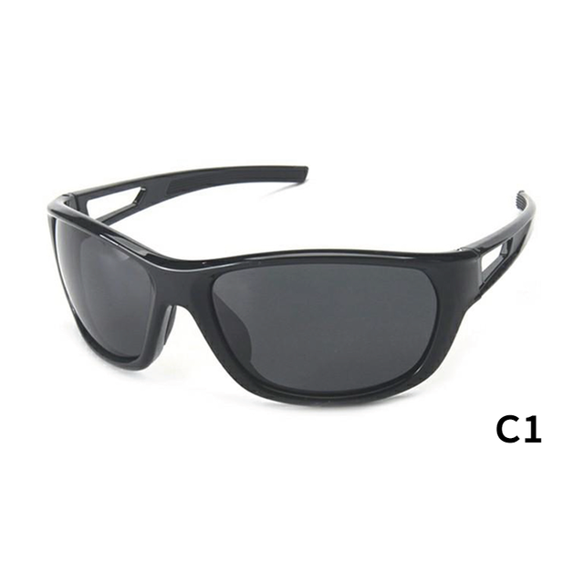 Polarized Polycarbonate Full Rim Sports Sunglasses UV400 Protection Lightweight Durable Unisex Adult Outdoor Sports Cycling