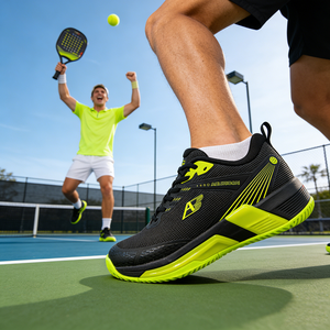 Chaussures <span class=keywords><strong>de</strong></span> tennis <span class=keywords><strong>de</strong></span> pickleball professionnelles respirantes, résistantes à l'usure, antidérapantes pour le badminton et le padel, Zapatillas Hombre Zapatos - Product Image 3