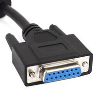 D-SUB DB 15 PIN macho a DB 15 PIN Cable de extensión hembra