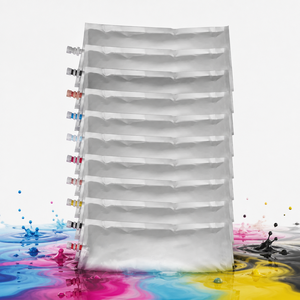 GOOSAM Encre éco-solvant compatible de haute qualité en sac de 1000 ml CMYK pour imprimante jet d'encre Mutoh, applications d'impression numérique - Product Image 1