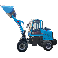 Mini tracteur de pelle à pneus articulé, pelle compacte avec un chargeur à deux extrémités avant, prix en inde, 908, livraison gratuite