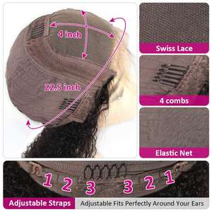 13 X4 Transparente Spitze Frontal Perücke Mit Babyhaar Für Schwarze Frauen Anbieter <span class=keywords><strong>100</strong></span>% Jungfrau Brasilia nisches Haar Hd Spitze Front Echthaar Perücke - Product Image 5