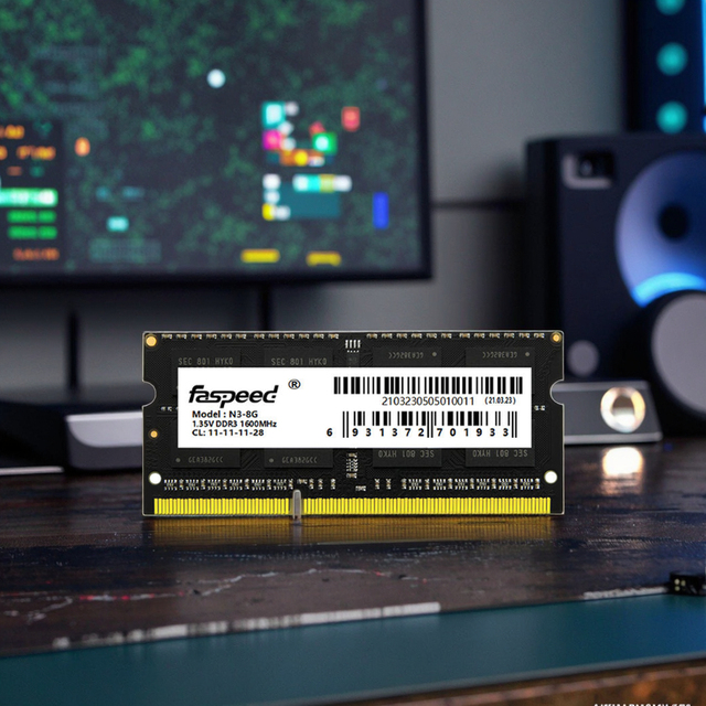 Faspeed OEM/ODM Supported N3 Series DDR3 Laptop RAM 4GB/8GB 1600MHz 1.2V Non-ECC High Speed 3-Year Warranty Stock Reliable
