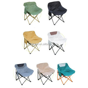 Al Aire Libre multicolor portátil peso ligero plegable Luna silla para pesca playa Camping dibujo Picnic silla Camping silla - Product Image 6