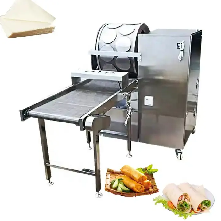 Spring Roll Wrapper Making Machine Spring Roll Pastry Machine Small Spring Roll Machine