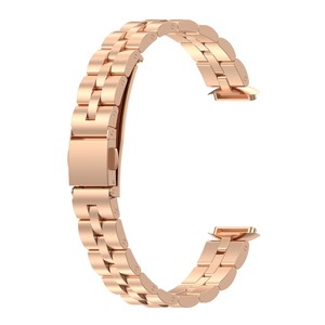<span class=keywords><strong>Bracelet</strong></span> de montre intelligente <span class=keywords><strong>Fitbit</strong></span> <span class=keywords><strong>Luxe</strong></span> en acier inoxydable, <span class=keywords><strong>bracelet</strong></span> de sport en métal - Product Image 2