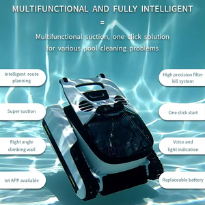 Nuevo <span class=keywords><strong>Robot</strong></span> Aspirador Automático Inalámbrico 2026, Limpiador de Piscinas Robótico Inteligente Subacuático - Product Image 4