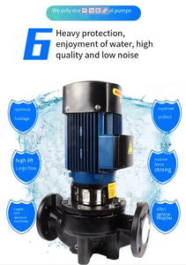 Thép không gỉ bền TD nhiều tầng đường ống bơm tuần hoàn 50m 2-32m/h ISO9001 cho áp suất cao IP55 cho huyện - Product Image 5