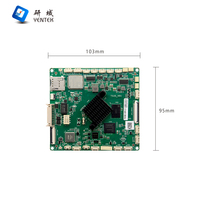 Placa Base Rockchip RK3568B2 de Cuatro Núcleos, LPDDR4 2G, EMMC 16G, MIPI, Android 11, CAN, WIFI 5, USB, IA, Sin Ventilador, ARM