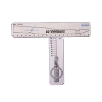 Règle en PVC GIFTWAY de 30 cm avec couleur et logo personnalisables, outil de mesure essentiel pour la papeterie scolaire