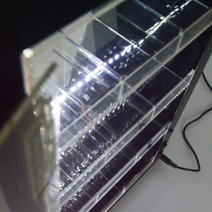 Nhà Máy ODM/OEM Acrylic pro-tank Rack hiển thị điện tử Atomizer Tủ hiển thị LED hiển thị ánh sáng đứng - Product Image 6
