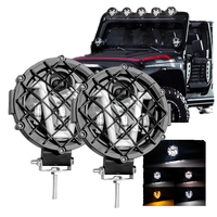 RCJ 7 pouces Super Bright LED lampe de travail DRL pour 12V 24V 4x4 camion nouveau projecteur tout-terrain pour voitures RCJ lumière de conduite pour voitures RC