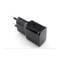 Adaptateur de voyage Sk 5W 5V 1A Chargeur USB Prise européenne Téléphone portable Matériau ABS Protection de charge 1x Port USB Tension universelle