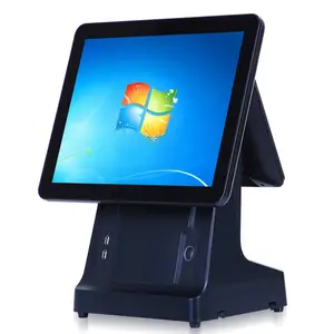 Hot 15 ''Windows Cash Register com 80mm Impressora Supermercado Touch Screen Caixa Registradora POS sistema