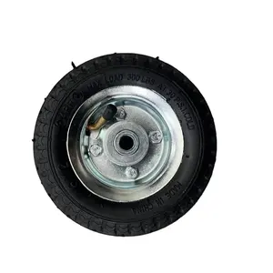 6*2 roda pneumática do pneu do rodízio para a ferramenta carrinho plataforma carrinho com 6 polegadas 2 largura
