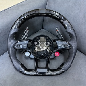 Volante de Fibra de Carbono Personalizado para <span class=keywords><strong>Audi</strong></span> B9 A3 A4 A5 <span class=keywords><strong>S4</strong></span> RS5 S3 <span class=keywords><strong>S4</strong></span> S5 A6 A7 A8 Q5 Q7 TT R8 RS6 RS7, Accesorios Automotrices - Product Image 6