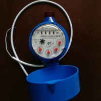 Medidor de Agua de Latón con Interfaz RS485 Cableada, Protocolo Modbus, Protección IP68, Instalación Horizontal, Personalizable, Soporte OEM