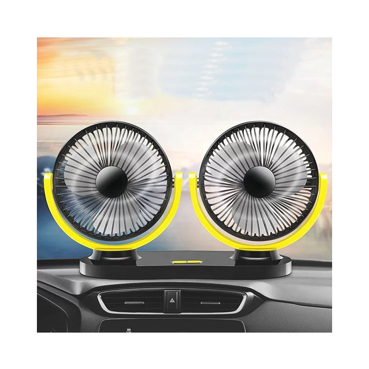 Универсальный Электрический автомобильный вентилятор охлаждения, 6 дюймов, 12 В