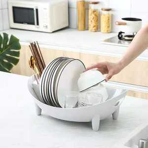 Égouttoir à vaisselle, étagère de rangement féminine, pour les ustensiles de cuisine et la cuisine, 1 pièce - Product Image 3