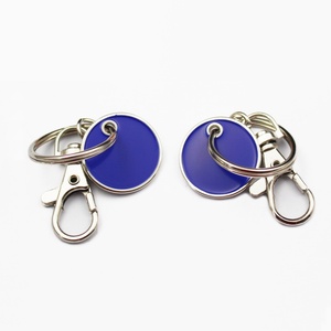 พวงกุญแจเหรียญรถเข็นช็อปปิ้ง พวงกุญแจโทเค็น ซูเปอร์มาร์เก็ต โรงงานผลิตตามสั่ง พวงกุญแจเหรียญรถเข็นโลหะ - Product Image 4