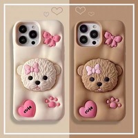 Coques de Téléphone Portable Mignonnes en 3D Dessin Animé pour iPhone 15 14 Plus 13 Pro Max 12 Mini 11 Pro XS Max 7 8 Plus