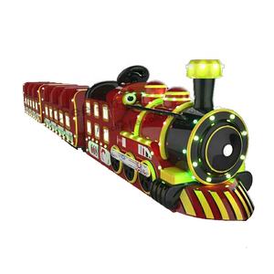 Chine Fournisseur Parc Attraction Route Tourisme Électrique Kiddie Mini Enfants Aire De Jeux D'attractions <span class=keywords><strong>Train</strong></span> Sans Rail À Vendre - Product Image 1