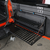 Support de rangement de table de hayon Double de coffre pliable en aluminium épaissi pour accessoires de buggy du réservoir 300