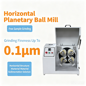 Molino <span class=keywords><strong>de</strong></span> Bolas Planetario Omnidireccional, Molino <span class=keywords><strong>de</strong></span> Polvo Multidireccional para Minería Geológica, Materia Prima para Baterías <span class=keywords><strong>de</strong></span> Litio - Product Image 6