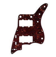 JM Red Turtle 4 plis Guitare électrique PickGuard Top Front Cover Nouvel accessoire pour instrument de musique