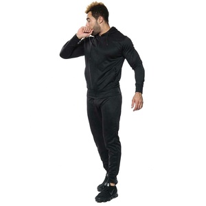 Conjunto Deportivo Informal para Hombre PIHA SPORTS, 2 Piezas, Traje Deportivo de Poliéster/Algodón, Invierno, Manga Larga, Cierre Completo, Pantalones para Correr - Product Image 2
