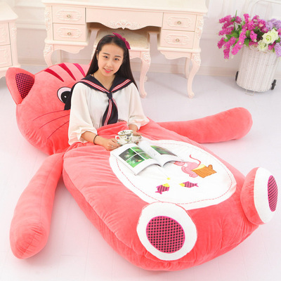 可愛いお勧めシングル折りたたみベッド 寝袋 可愛デザイン ふわふわ マットレス 完成品！女性に優しいおしゃれで可愛いコンパクト折りたたみ