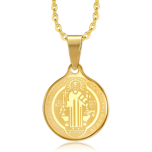 Collar <span class=keywords><strong>de</strong></span> la <span class=keywords><strong>Virgen</strong></span> María <span class=keywords><strong>de</strong></span> <span class=keywords><strong>Guadalupe</strong></span>, chapado en oro, <span class=keywords><strong>de</strong></span> 33 mm, Olivia, collar religioso cristiano con colgante <span class=keywords><strong>de</strong></span> la <span class=keywords><strong>Virgen</strong></span> María - Product Image 5